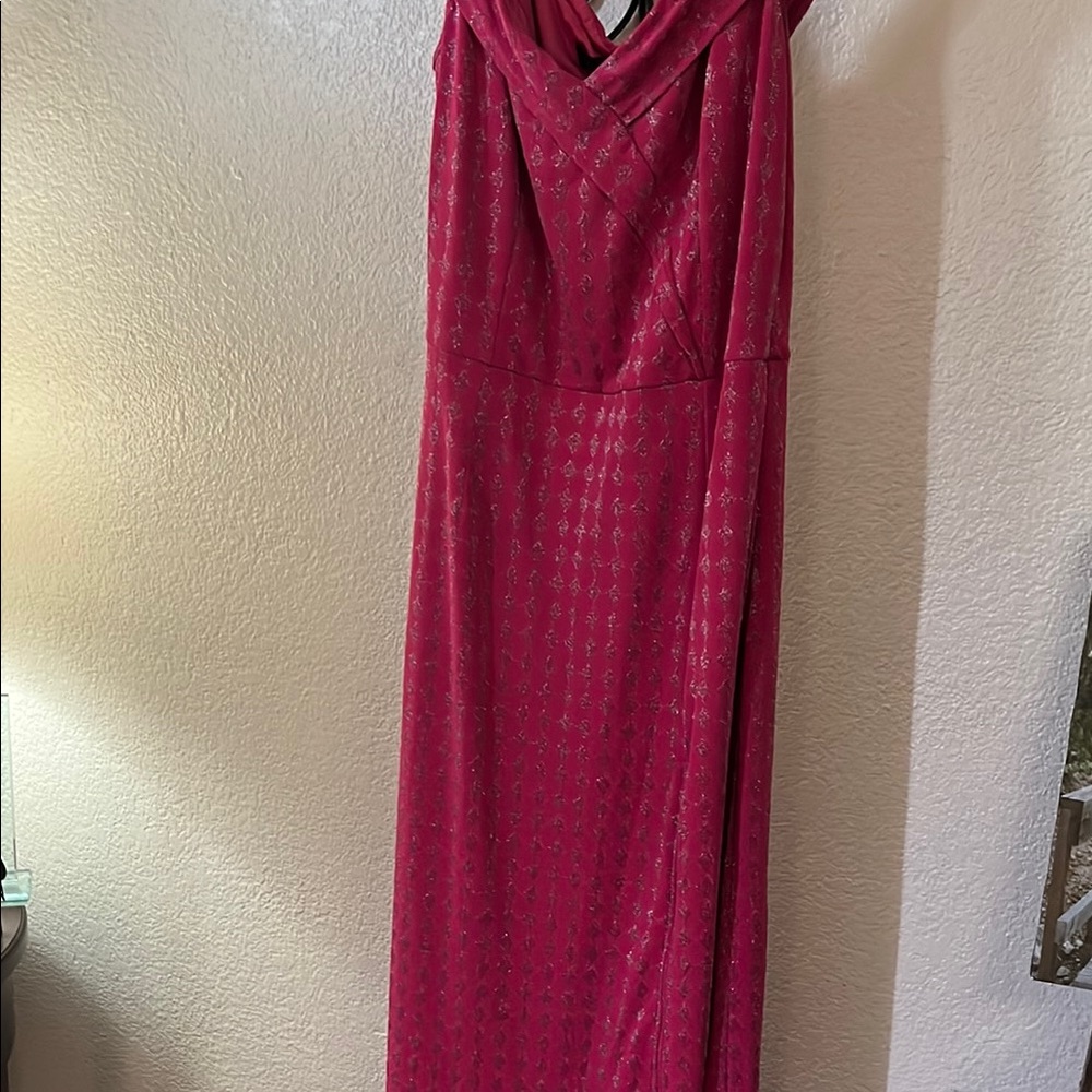 Elegant Pink Evening Dress